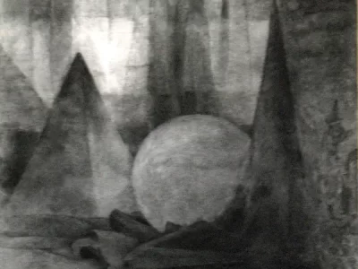 画学生の時のデッサン