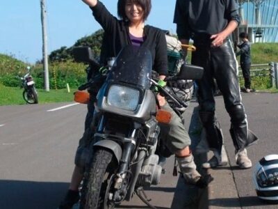 バイク旅の写真